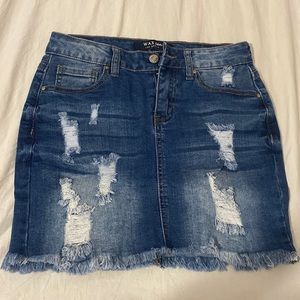 Jean skirt
